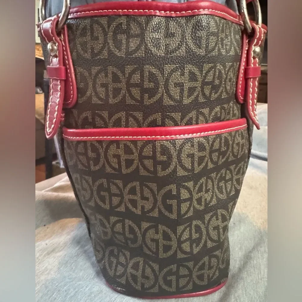 Giani Bernini Red Leather Hobo Bag